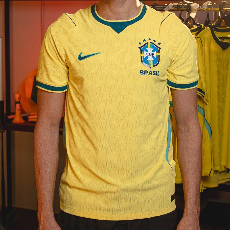 Camisa Brasil 2026/27 I Versão Jogador - Copa Do Mundo