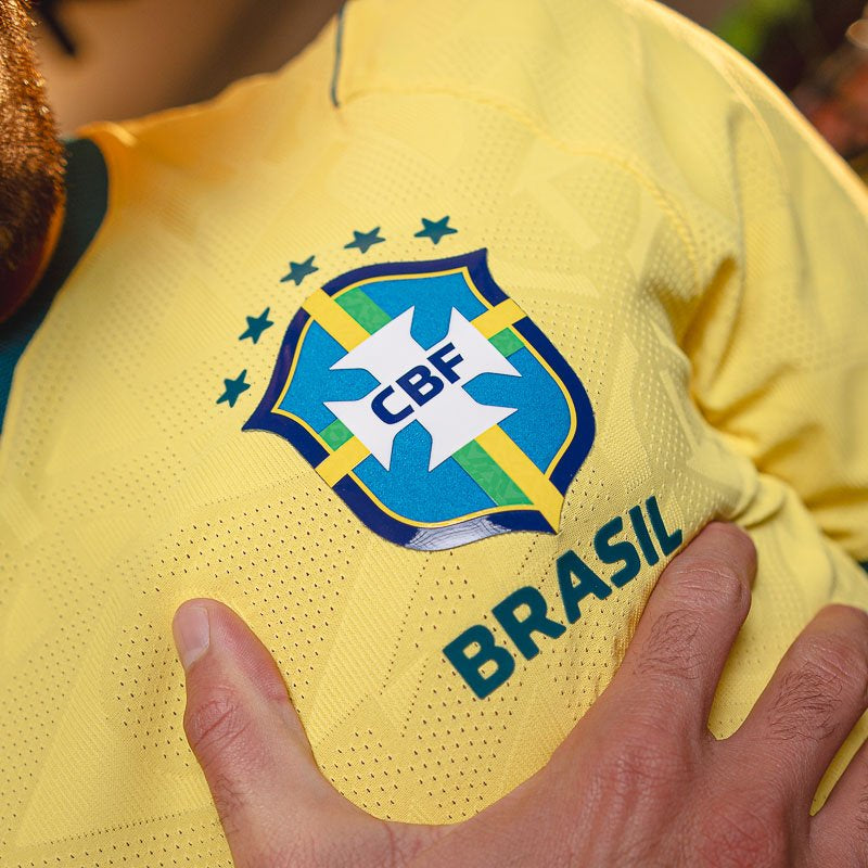 Camisa Brasil 2026/27 I Versão Jogador - Copa Do Mundo