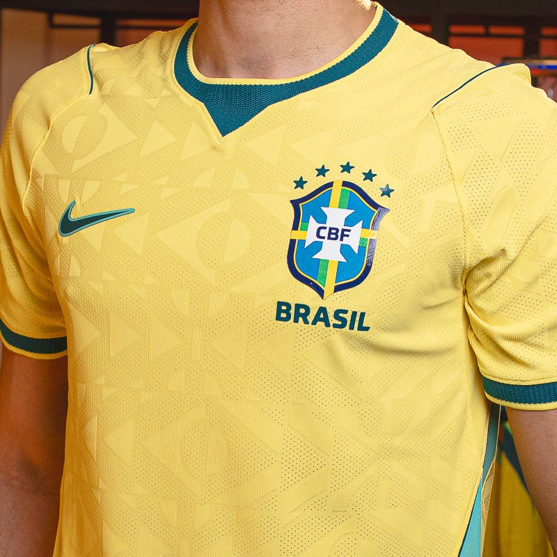 Camisa Brasil 2026/27 I Versão Jogador - Copa Do Mundo
