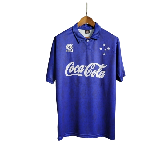 Camisa Cruzeiro Retrô 1993/94 Azul Escuro - Finta